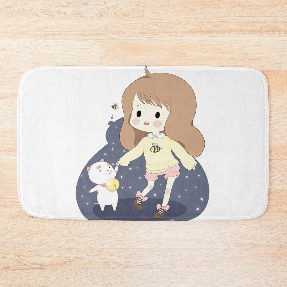 urbathmat flatlay largesquare1000x1000.1u5 6 1 - Bee And Puppy Cat Store